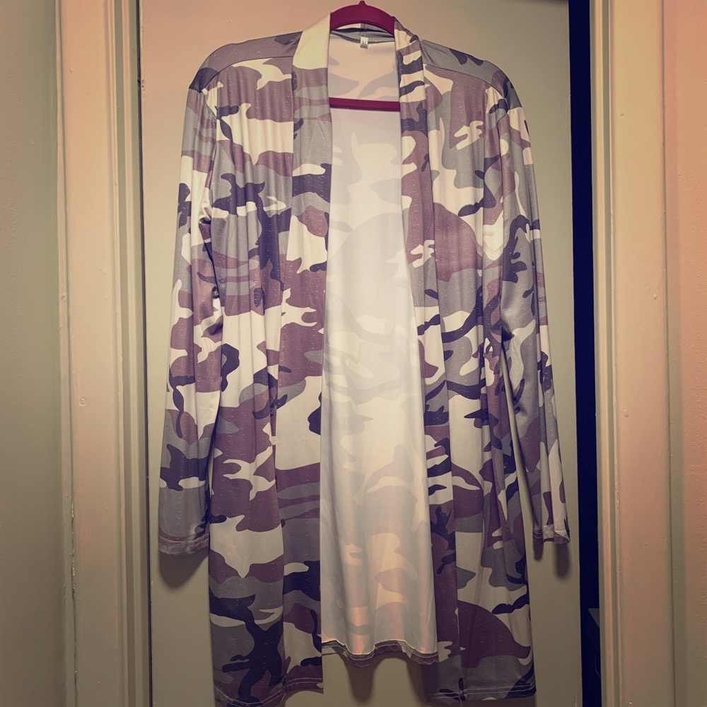 Camouflage Cardigan